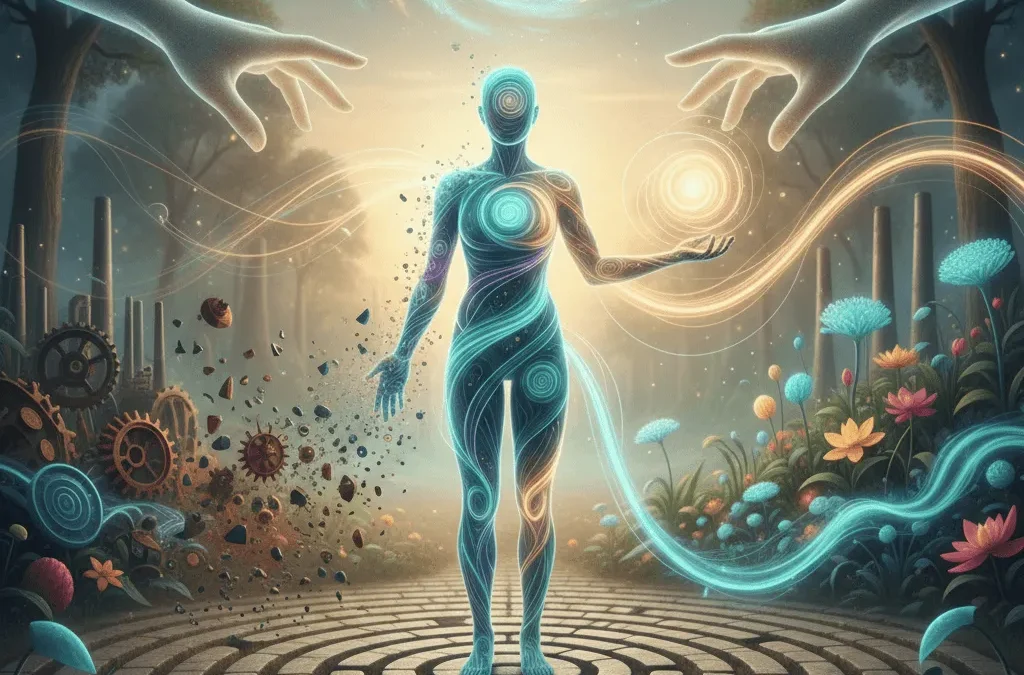 Image montrant un équilibre et un alignement grâce aux bénéfices d'un soin énergétique à Annemasse et à Genève